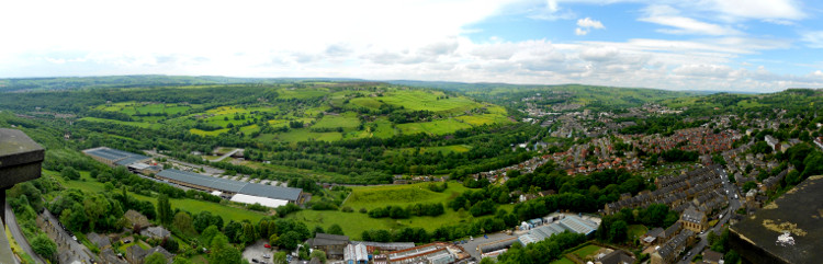 View from Wainhouse Tower by Michael Spiller